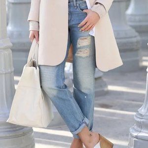 Rag & Bone limited edition distressed boyfriend jeans